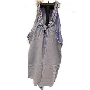 NEW PINE APPAREL women's rope neck halter top in light denim